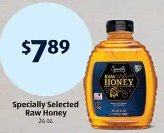 Aldi Specially Selected Raw Honey offer