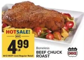 Food Lion BEEF CHUCK ROAST offer