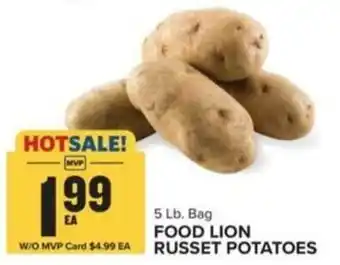 Food Lion FOOD LION RUSSET POTATOES offer
