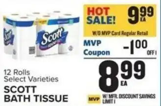 Food Lion SCOTT BATH TISSUE offer