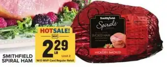 Food Lion SMITHFIELD SPIRAL HAM offer