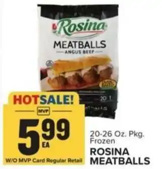 Food Lion ROSINA MEATBALLS offer
