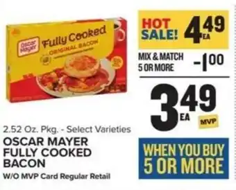 Food Lion OSCAR MAYER FULLY COOKED BACON offer