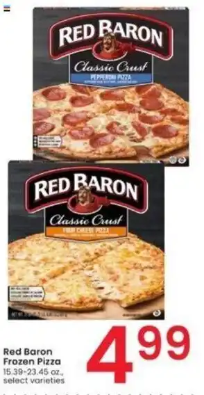 Albertsons Red Baron Frozen Pizza 15.39-23.45 oz offer