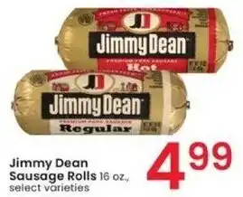 Albertsons Jimmy Dean Sausage Rolls 16 oz. offer