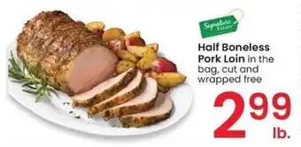Albertsons Half Boneless Pork Loin offer