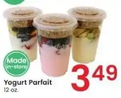 Albertsons Yogurt Parfait 12 oz. offer