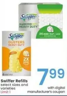 Albertsons Swiffer Refills offer