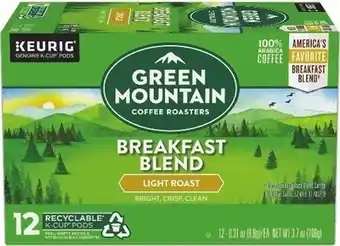 Kroger Green Mountain, Donut Shop or McCafé K-Cups offer
