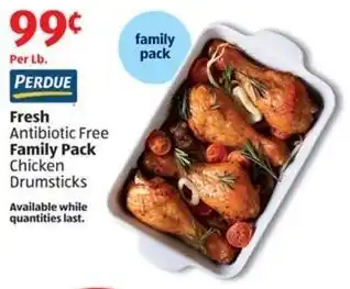 Aldi Fresh Antibiotic Free Family Pack Chicken Drumsticks offer
