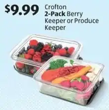 Aldi Crofton 2-Pack Berry Keeper or Produce Keeper offer
