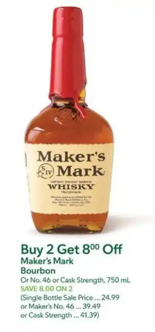 Publix Maker's Mark Bourbon offer