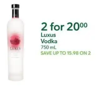 Publix Luxus Vodka offer