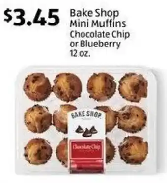 Aldi Bake Shop Mini Muffins offer