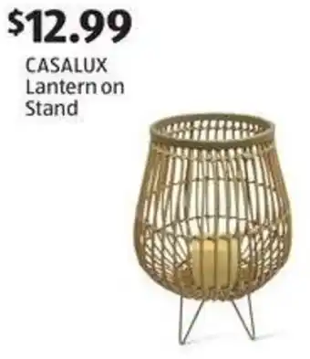 Aldi CASALUX Lantern on Stand offer