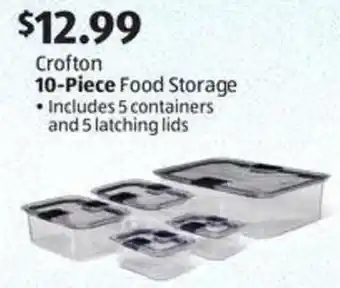 Aldi Crofton 10-Piece Food Storage offer