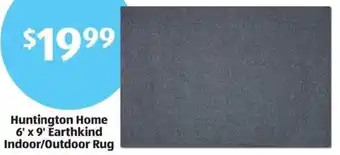 Aldi Huntington Home 6' x 9' Earthkind Indoor/Outdoor Rug offer