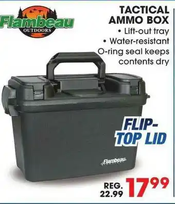 Big 5 Flambeau Outdoors Tactical Ammo Box offer