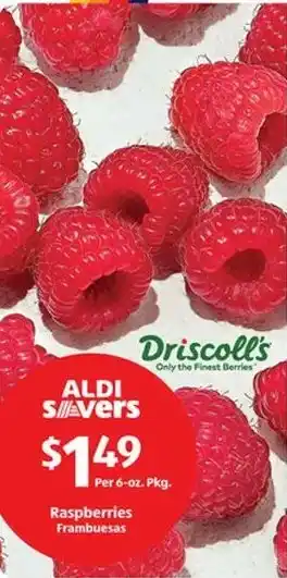 Aldi Raspberries offer