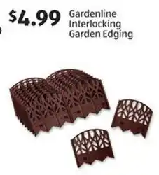 Aldi Gardenline Interlocking Garden Edging offer