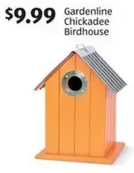 Aldi Gardenline Chickadee Birdhouse offer