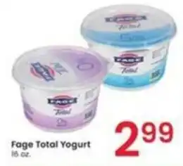 Albertsons Fage Total Yogurt offer