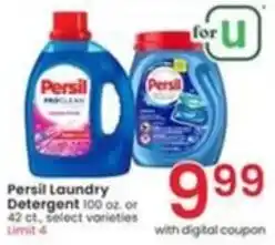 Albertsons Persil Laundry Detergent offer