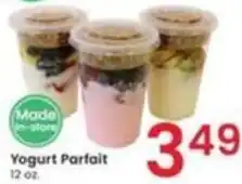 Albertsons Yogurt Parfait offer