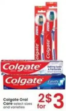 Albertsons Colgate Oral Care offer