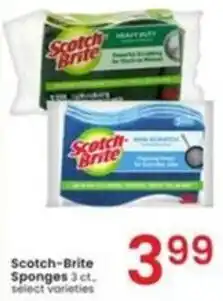 Albertsons Scotch-Brite Sponges offer