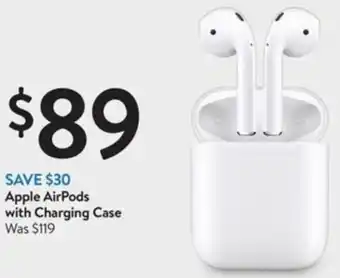 Walmart Apple Airpods With Charging Case offer