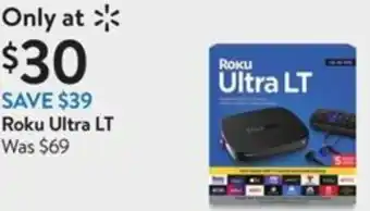Walmart Roku Ultra LT offer
