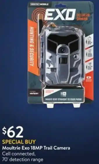 Walmart Moultrie Exo 18MP Trail Camera offer