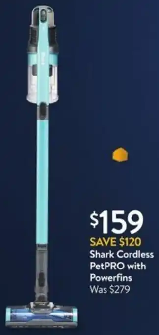 Walmart Shark Cordless PetPro offer