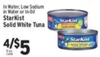 Met Foodmarkets Starkist Solid White Tuna offer