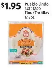 Aldi Pueblo Lindo Soft Taco Flour Tortillas offer