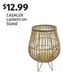 Aldi CASALUX Lantern on Stand offer