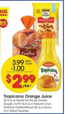 Kroger Tropicana Orange Juice offer