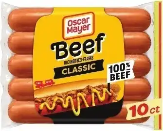 Kroger Oscar Mayer Beef Franks offer