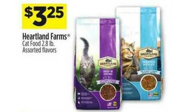 Dollar General Heartland Farms Cat Food offer