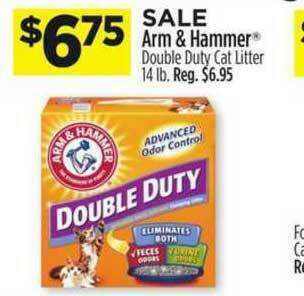 Dollar General Arm&hammer Double Duty Cat Litter offer