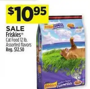 Dollar General Friskies Cat Food 12 Lb. offer