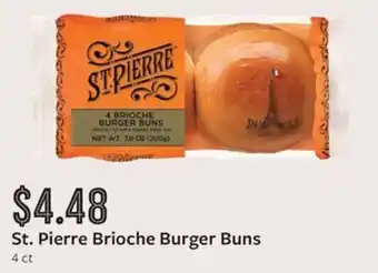 Fareway St. Pierre Brioche Burger Buns offer