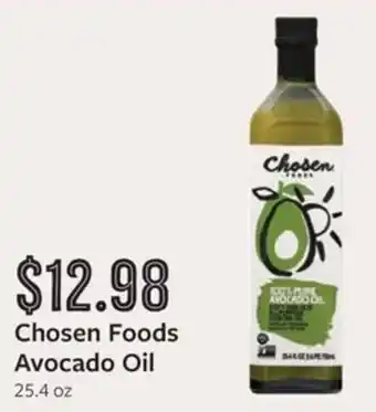 Fareway Chosen Foods Avocado Oil offer