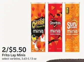 Fareway Frito Lay Minis offer