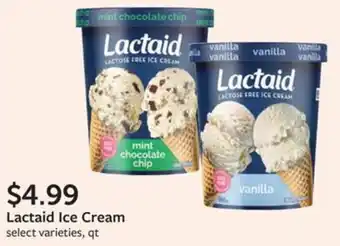 Fareway Lactaid Ice Cream offer