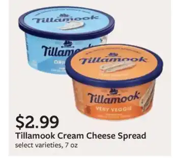 Fareway Tillamook Cream Cheese Spread offer