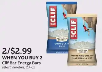 Fareway Clif Bar Energy Bars offer