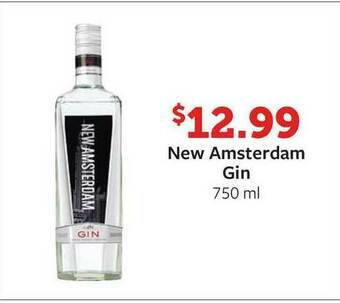 Fareway New Amsterdam Gin offer