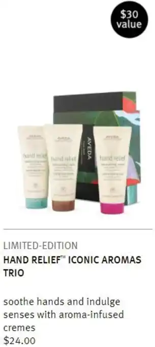 Hand Relief Iconic Aromas Trio